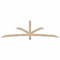 Ekena Millwork Davenport Smooth Timber Gable Bracket, Douglas Fir, 96"W x 28"H x 1 1/2"D x 3 1/2"F, 7/12 Pitch GBW096X28X0204DAV00SDF - alternate 1